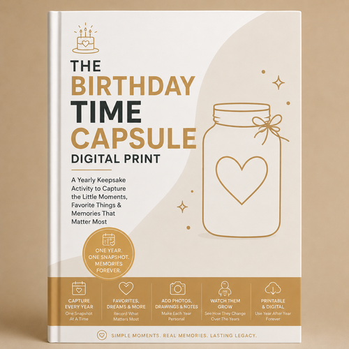 The Birthday Time Capsule Digital Print